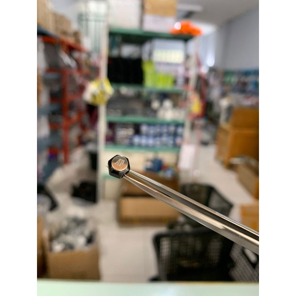 Crown knop jam Tangan AP audemars piguet hitam list silver