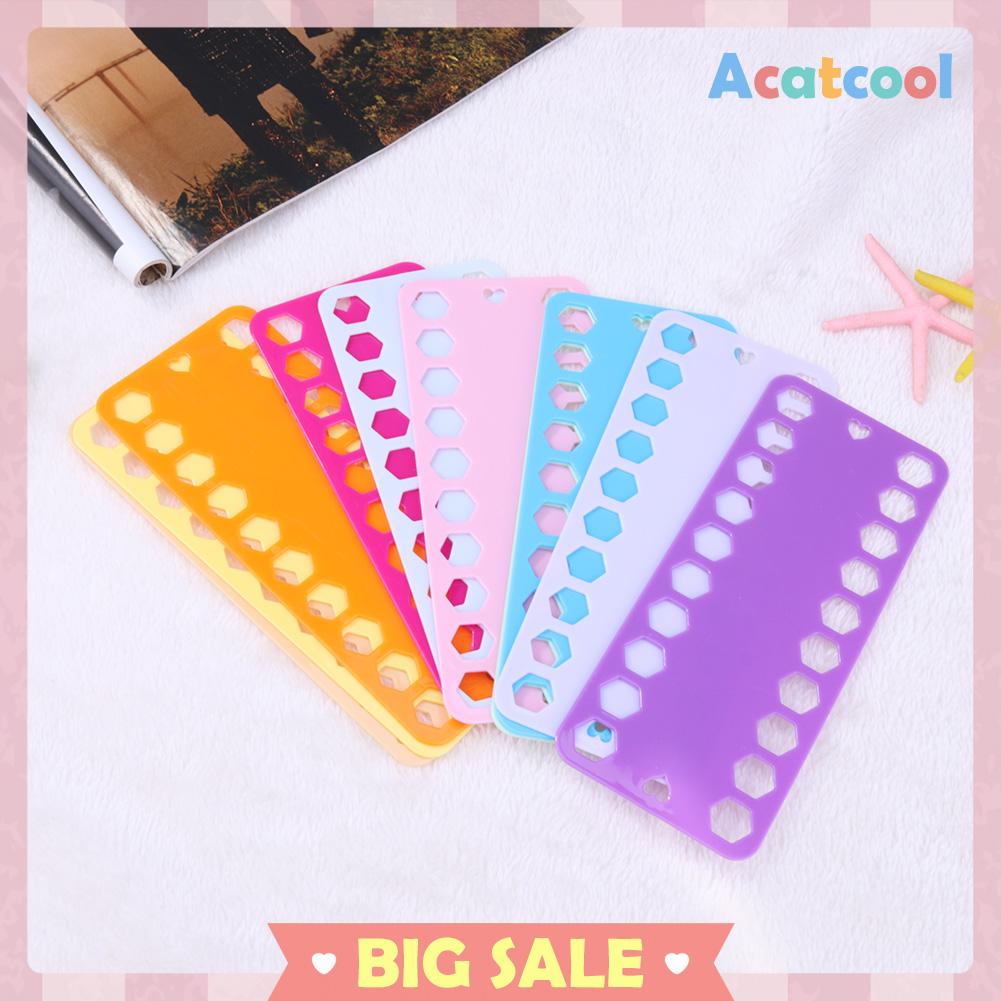 5 Pcs Papan Baris Benang Jahit Bordir Bahan Plastik