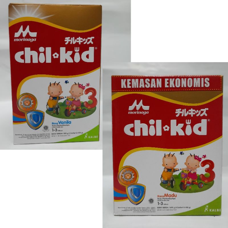 

Morinaga Chil Kid 3 Madu/ Vanila 800gr