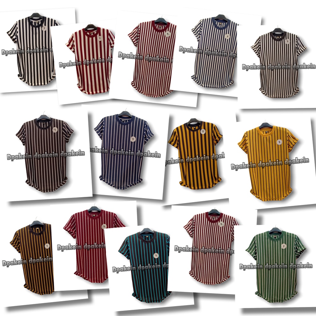 Kaos Salur Baju Pria Tshirt Unisex Kaos Printing