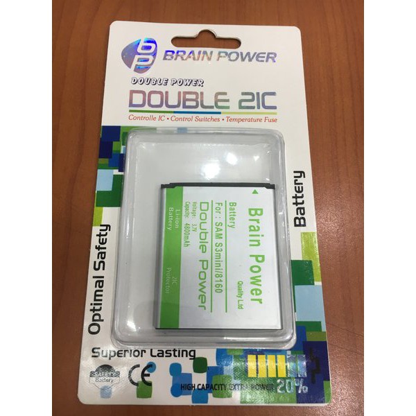 Battery Batere Batre Baterai Brain Power Samsung Galaxy ACE 2 i8160 8160 EB425161LU J105 J1 Mini S3 Mini 8190 i8190