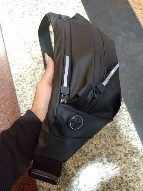 Tas pinggang Parasut Waistbag slingbag bodybag import quality