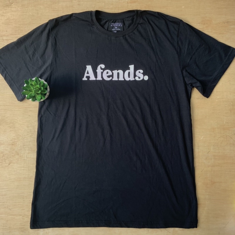 AFENDS baju kaos NEW hitam ORIGINAL 100%