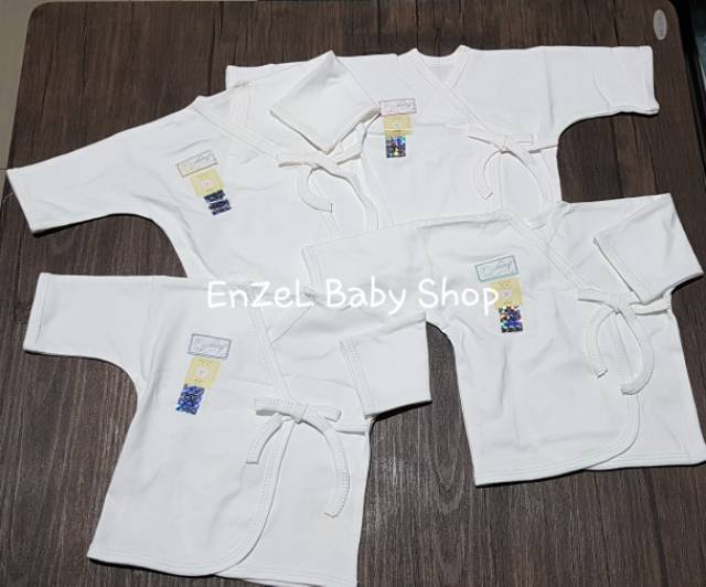 Baju Kimono bayi Tangan Panjang size Newborn / Baju Bayi NARY / Premium Cotton / SNI-3