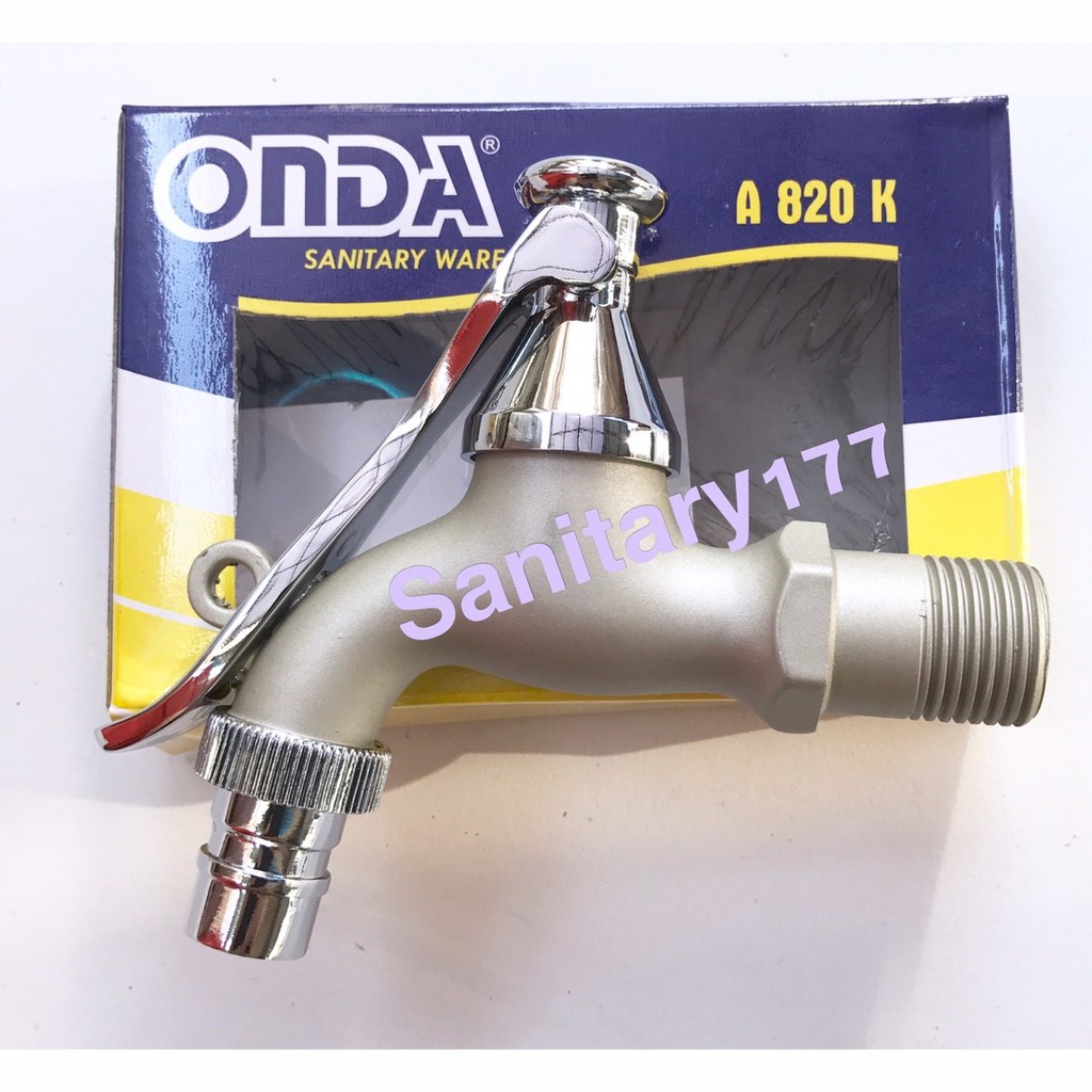 kran taman onda ori gembok 820- keran air taman mesin cuci kunci ONDA kuningan garden faucet brass selang mesin cuci sanitary177