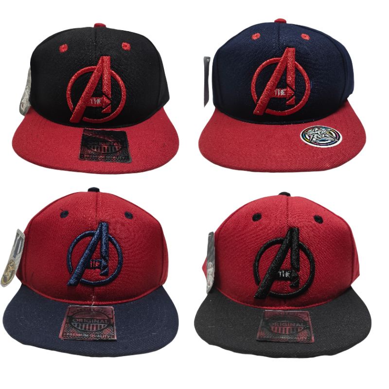 COD topi anak hip hop / topi snapback anak bordir / topi HH anak laki-laki motif THE AVENGER