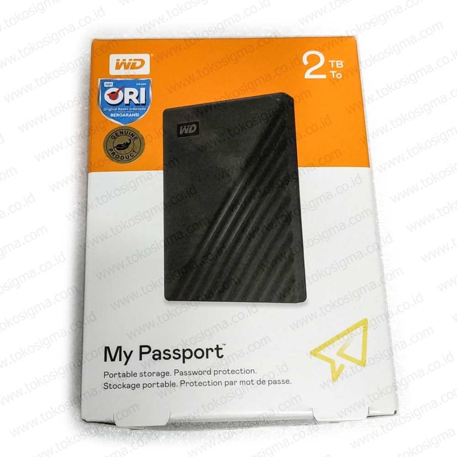 HDD EXTERNAL WD - 2TB MY PASSPORT ULTRA PORTABLE HARD DRIVE USB3.0