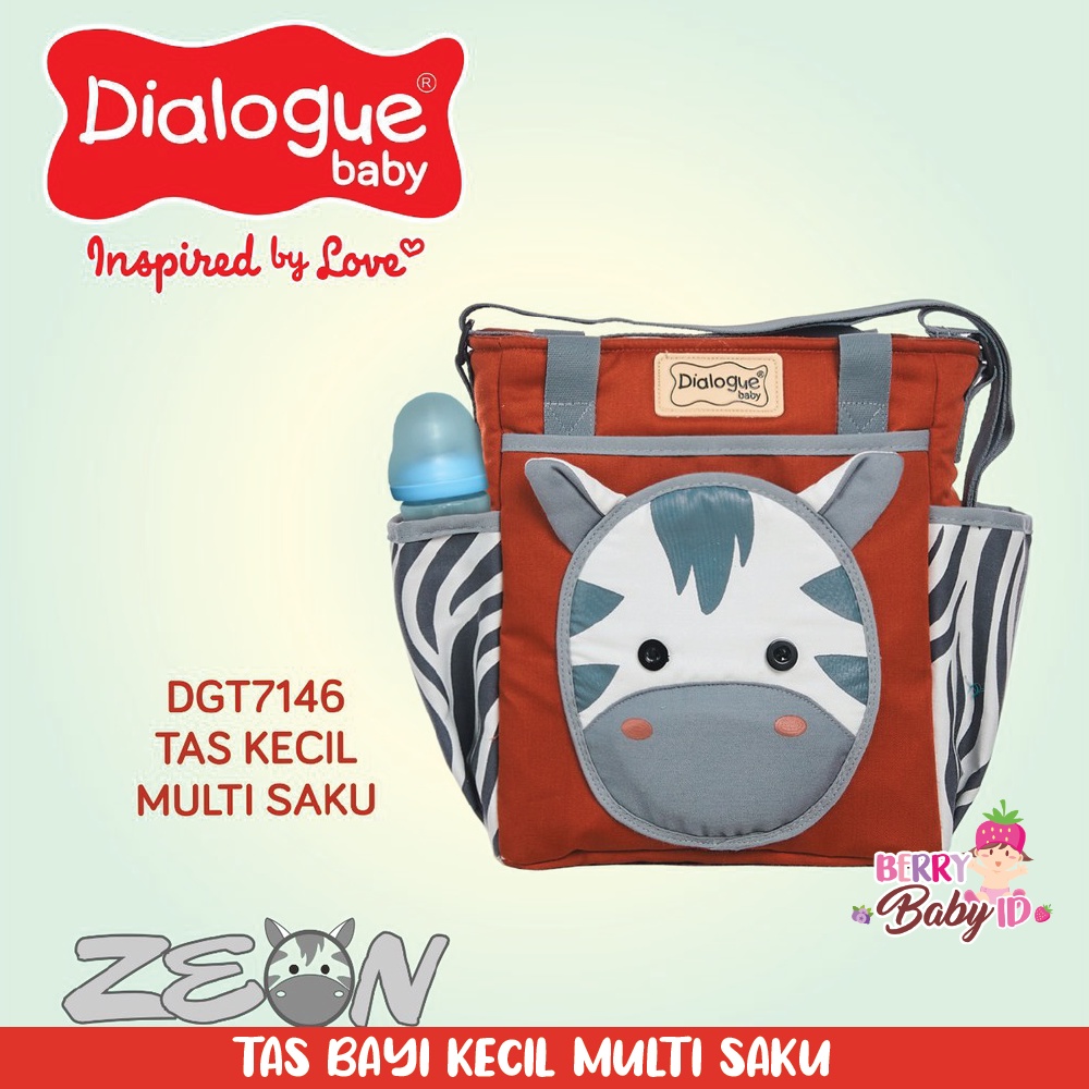 Dialogue Baby Tas Diaper Bayi Kecil Mommy Travel Bag Multifungsi Berry Mart