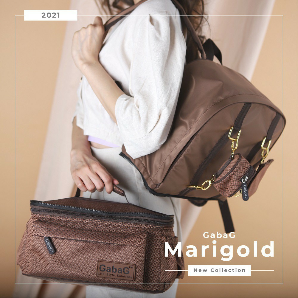 Gabag - Coolerbag - Thermal Bag - Backpack - Executive Marigold  8997279108235 Tas Pendingin, Tas Di