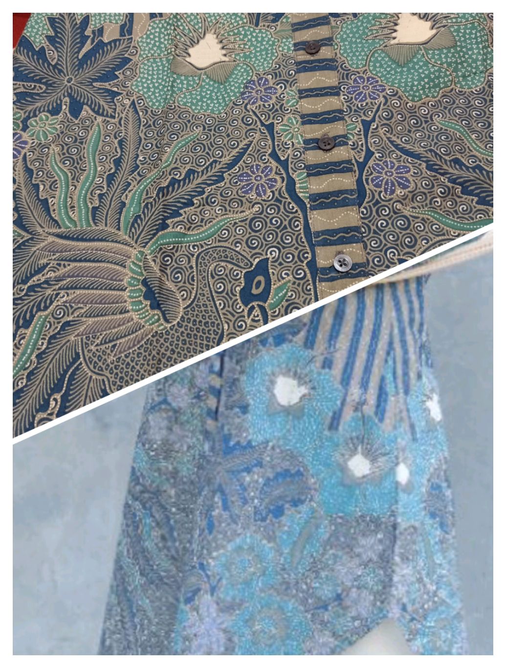 Tunik Batik Muslim Muslim Seza Bunga