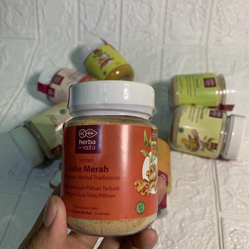 

Jahe Merah Instan premium 130gr