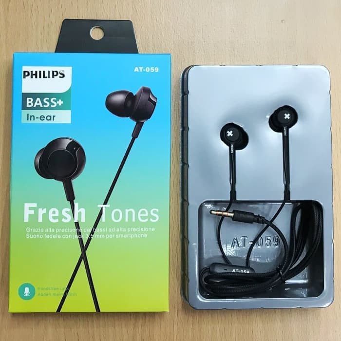 Handsfree /Headset PHILIPS AT-059/AT59 Fresh Tone Super Bass