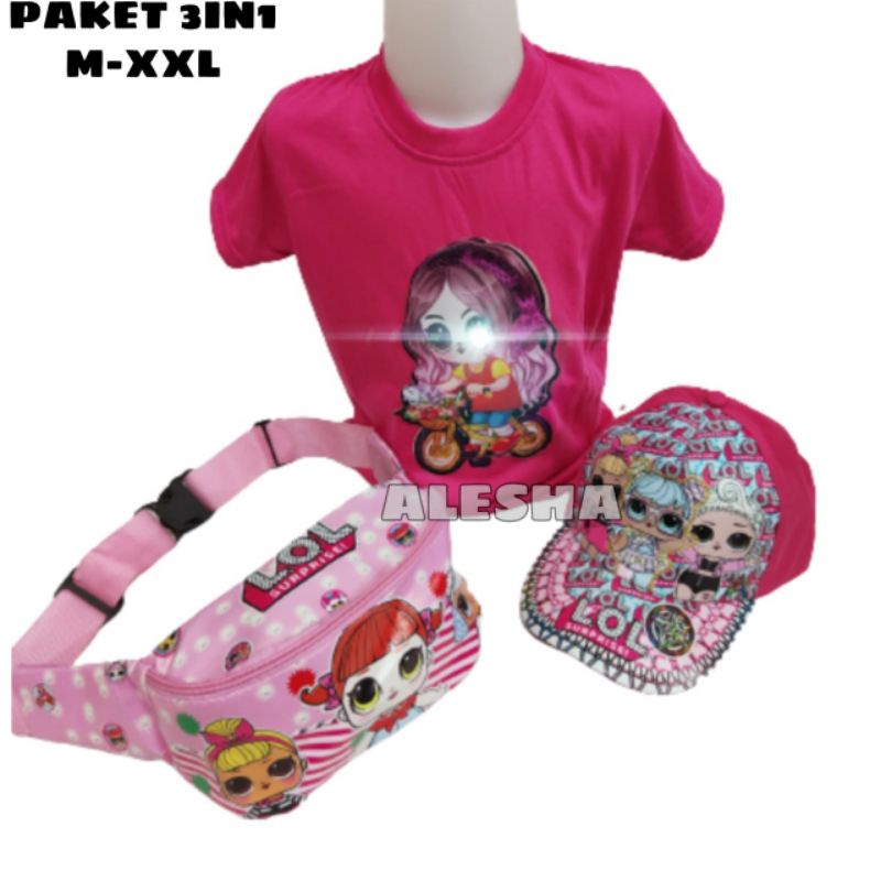 Baju Anak Perempuan / Kaos Anak Perempuan Baju lol led baju kuda pony kaos anak perempuan led