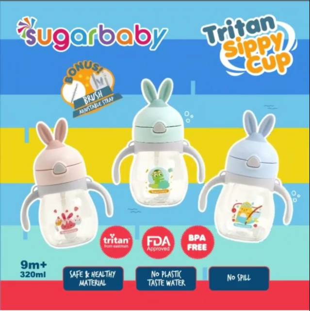 SUGARBABY BOTTLE TRITAN Kids Sippy Cup Termos stainless steel Botol Minum anak Botol sugar Baby botol minum sugarbaby sugarbaby tritan botol minum nature sippy cup 2in1 BOTOL SUGARBABY BOTOL MINUM TUMBLER ANAK BOTOL MINUM TERMOS ANAK BOTOL NATURE