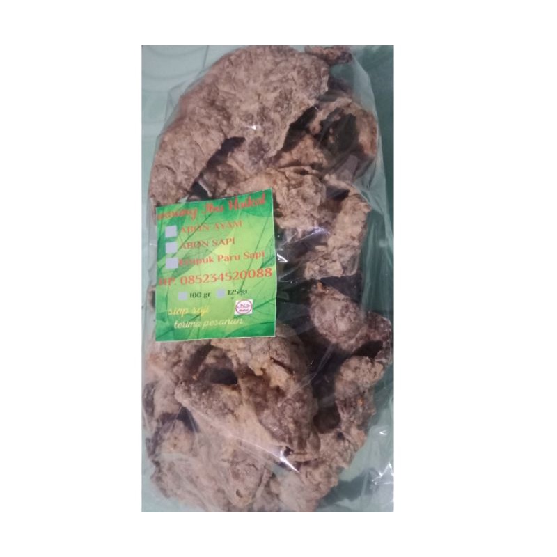 

Kriuk Paru Sapi 250gram