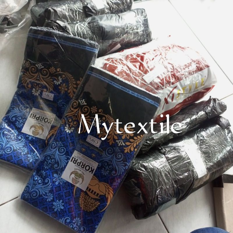 kain batik korpri c50s meteran