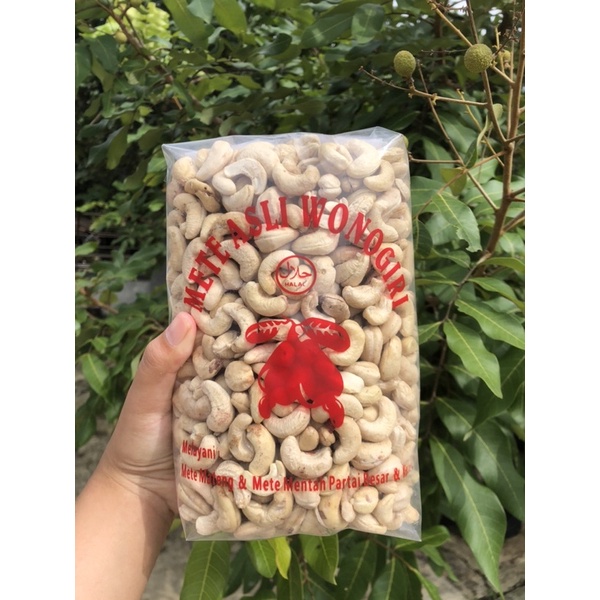 

Kacang Mete Mentah STANDAR Kering asli Wonogiri {Kinar Mete}