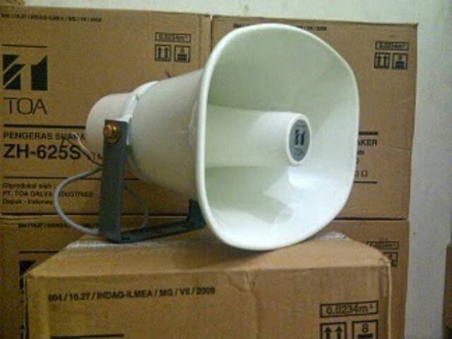 Paging Horn Speaker 25 W TOA ZH 625 S, Sirine 25 watt siren klakson sirene Speker Motor Mobil Promo