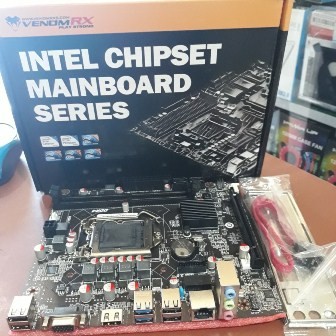 Motherboard Intel H110 M VenomRX Soket 1151 Gen6 Gen7 Garansi 1 Tahun