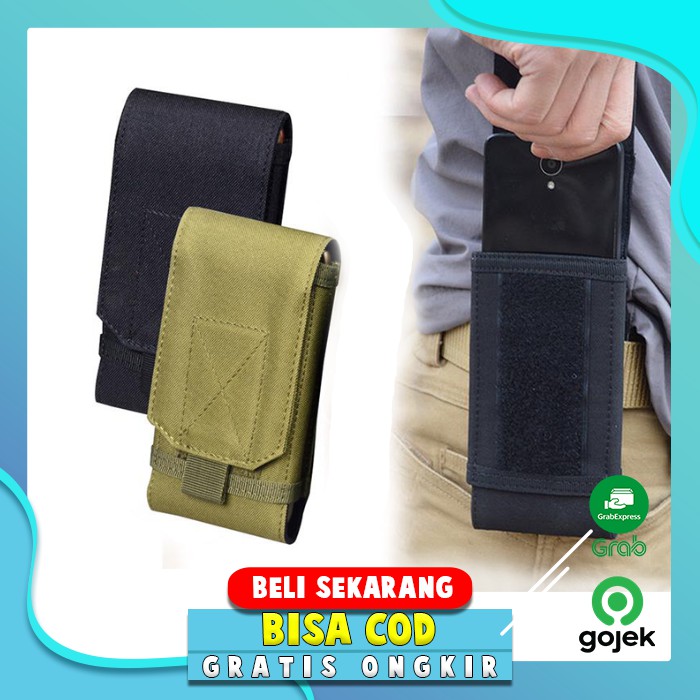 Tas Pinggang Tactical Army Waist Belt Tempat Hp Pria Import Murah Slempang Murah Cowok B285