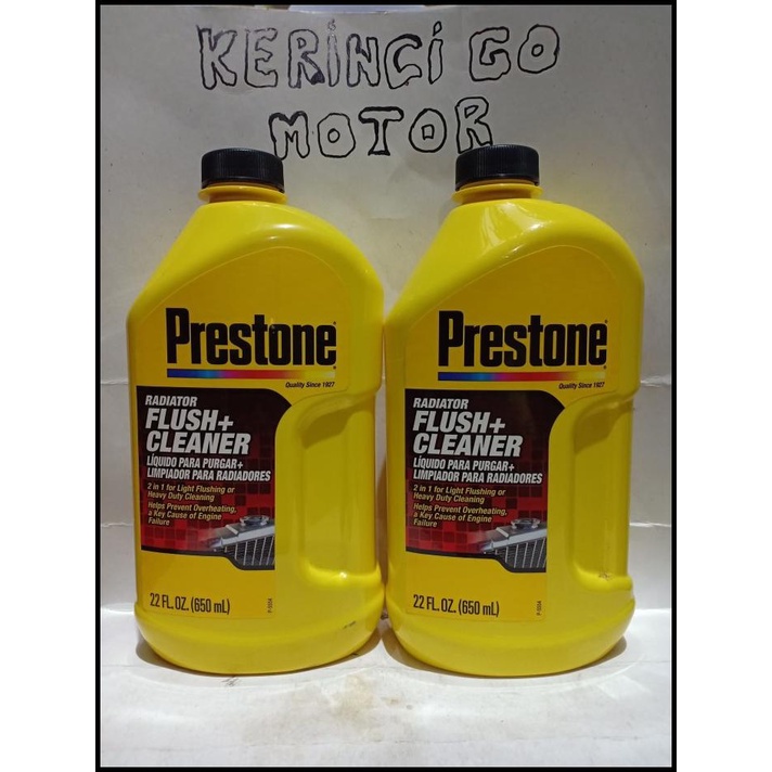 Radiator Flush + Cleaner Prestone - Cairan Pembersih Radiator Prestone