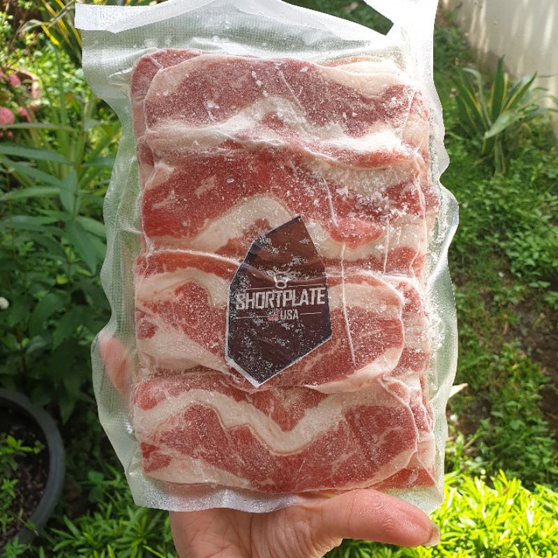 

Shortplate beef US yoshinoya daging sapi 500 gr