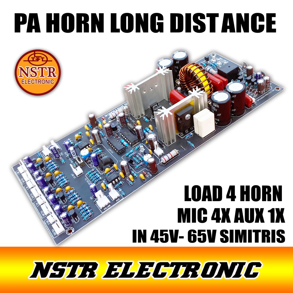 class d  spesial pa amplifeir horn corong