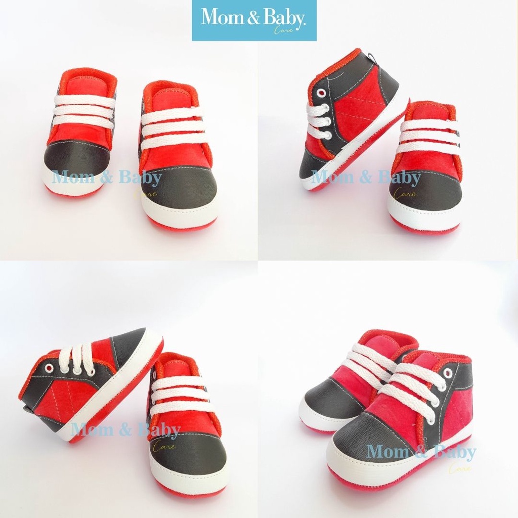 Sepatu Bayi Sneakers Prewalker 0 12 Bulan Sepatu Anak  Sepatu Bayi Merangkak CO-01