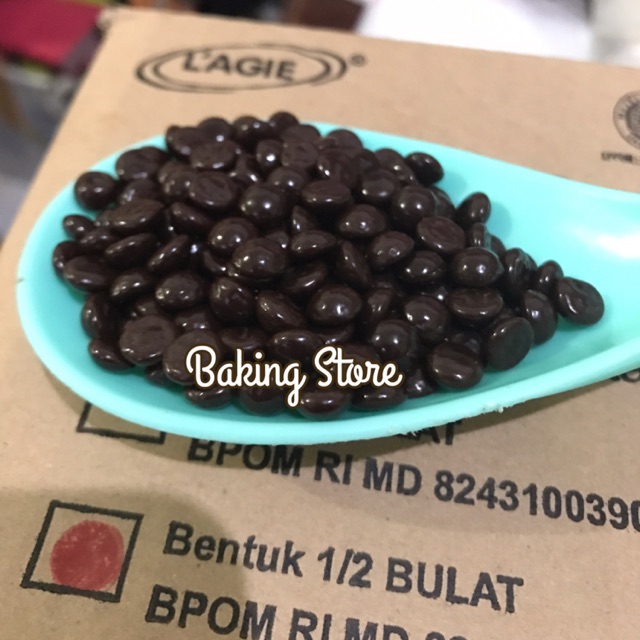 Cokelat Chip -Chocolate Chip 1/2 Bulat   250gr