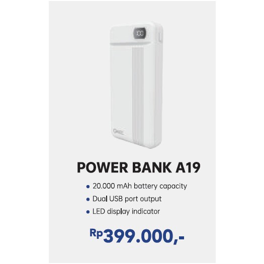 OASE POWERBANK 20000MAH