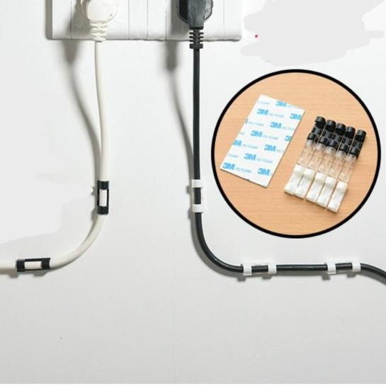 

✸ Cable Clip Holder Organizer / Pengikat Kabel Wire Holder ۝