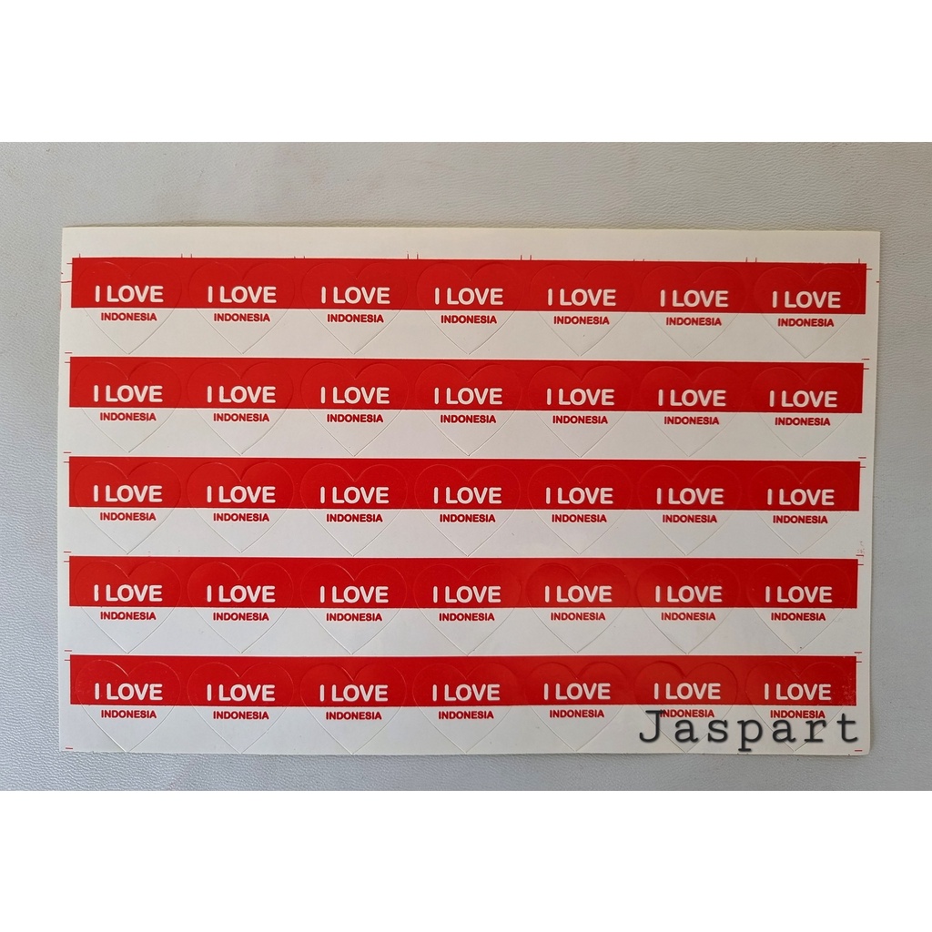 

Sticker Pipi Merah Putih ISI 24PCS Tempelan Pipi Bendera TERMURAH Sticker Hut RI 17 Agustus