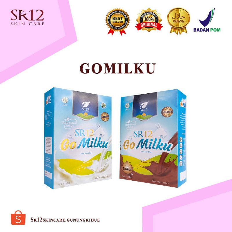 

gomilku SR12 susu sr12 susu asam urat / sakit pinggang / susu nyeri sendi / susu kambing / susu kambing etawa