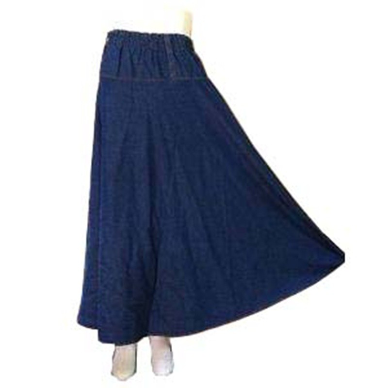 Rok Jeans Payung, Umbrella Jeans Skirt