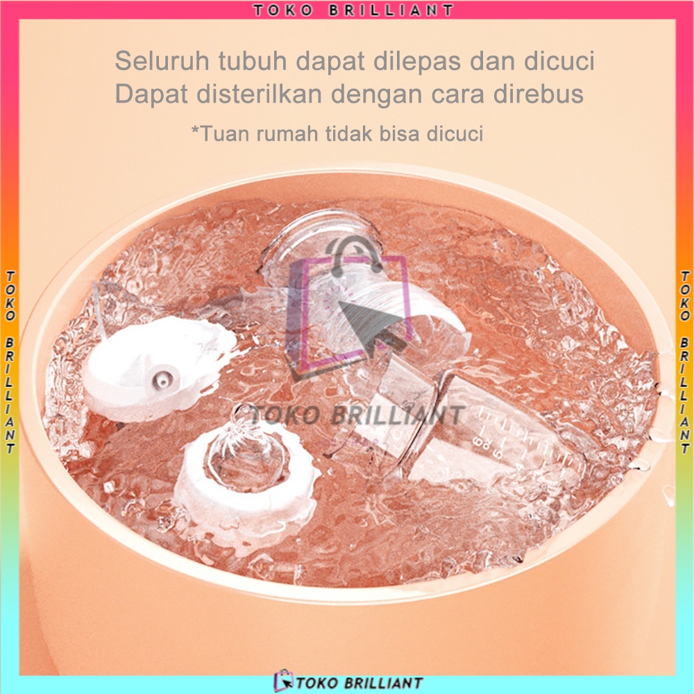 Rechargeable Breast Pump Portable Tanpa Kabel Botol Susu Bayi USB Baby Breast Pump Electric [Bisa Bayar Ditempat]