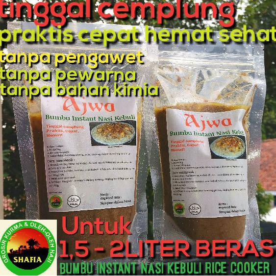 

BUMBU INSTANT NASI KEBULI RICE COOKER / SIAP SAJI / BUMBU PASTA