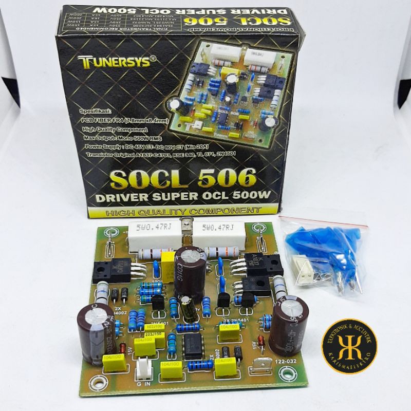 kit driver Socl 506 socl506 fiber 500 Watt