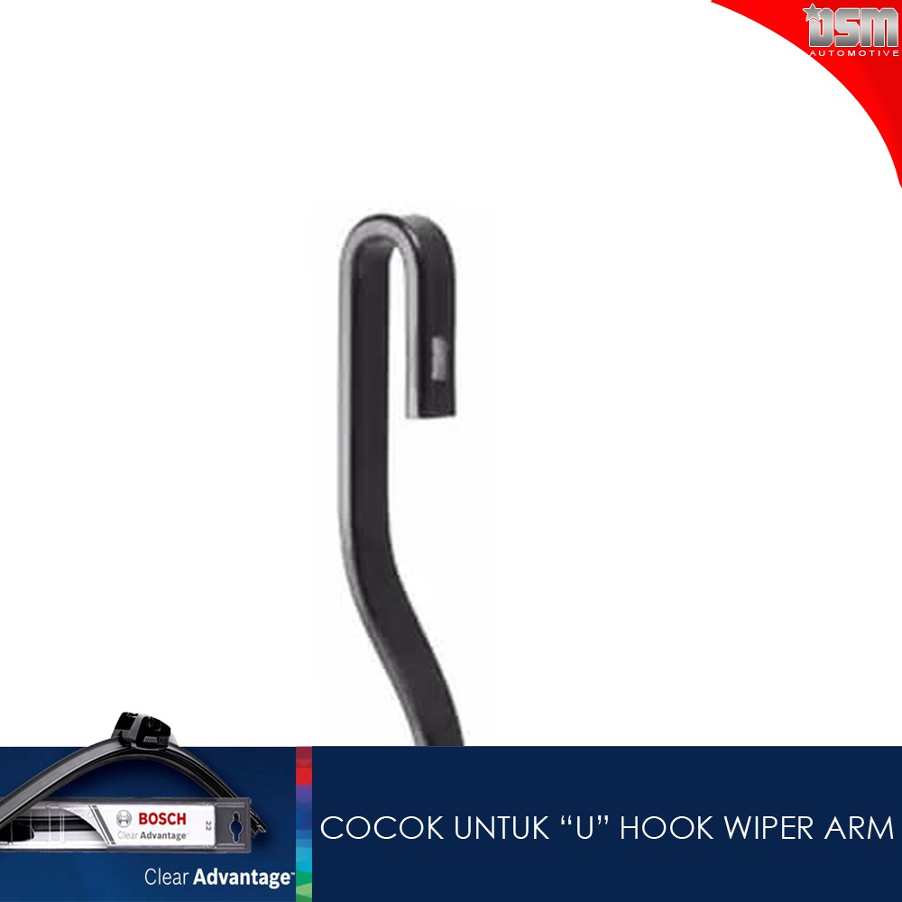 Bosch Clear Advantage Frameless / Wiper Frameless Honda Brio Gen 1 22&quot; dan 14&quot; / Wiper Brio Lama