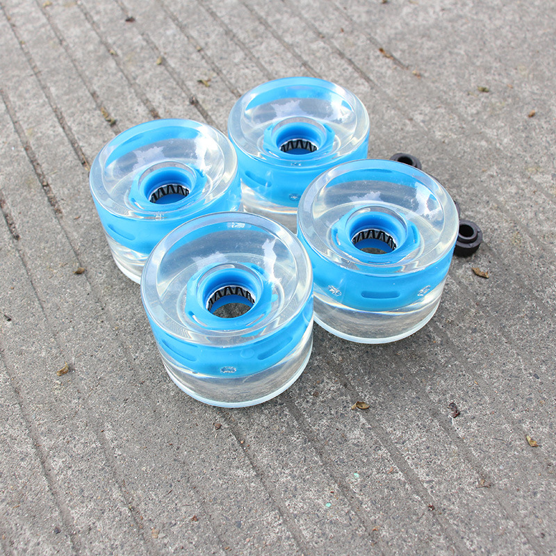 4pcs Roda skateboard 78a 6045mm Bahan Pu