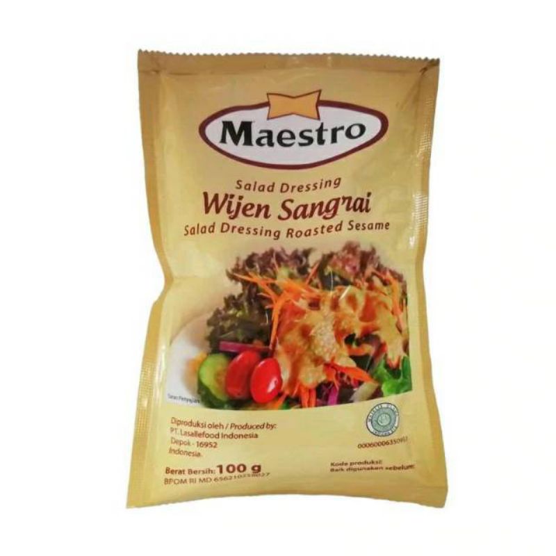 

maestro wijen sangrai 100g