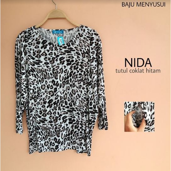 MAMIGAYA Nursing Wear - NIDA - Baju Atasan Menyusui