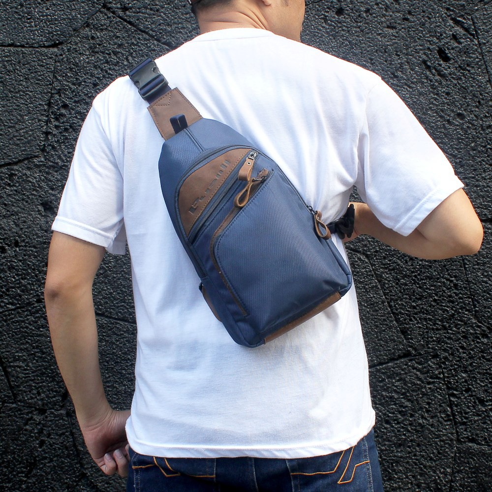 Tas Waistbag Tas Selempang Pria Premium Comb Kulit Original Pusiill | XM 135