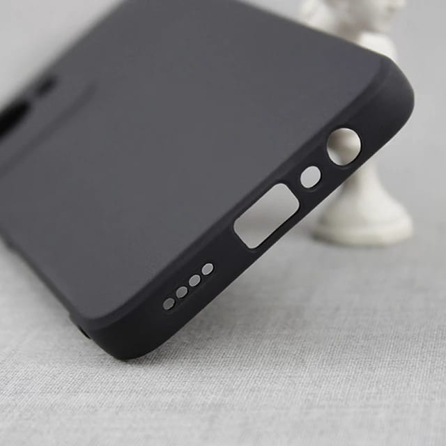 PROMO Case REALME C30 Soft Case Black Matte Casing Premium Slim Exellent Cover | Soft Matte | Soft Case Macaron Casing Realme C30