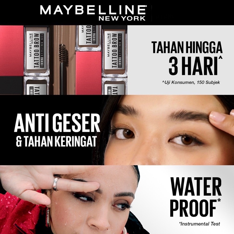 MAYBELLINE TATTOO BROW 3 DAY STYLING GEL