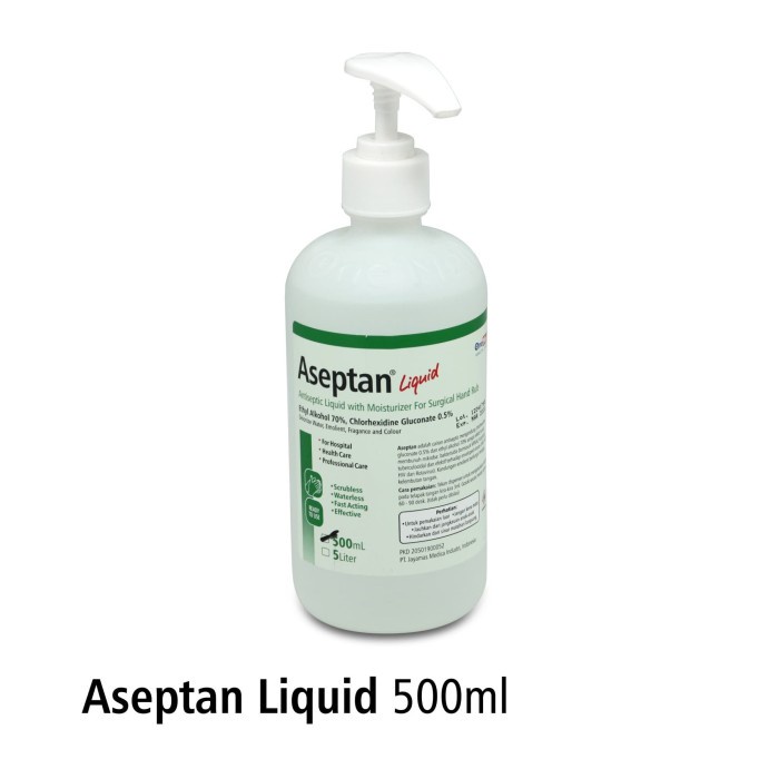 Aseptan Liquid 500ml + Dispenser Onemed OJ2