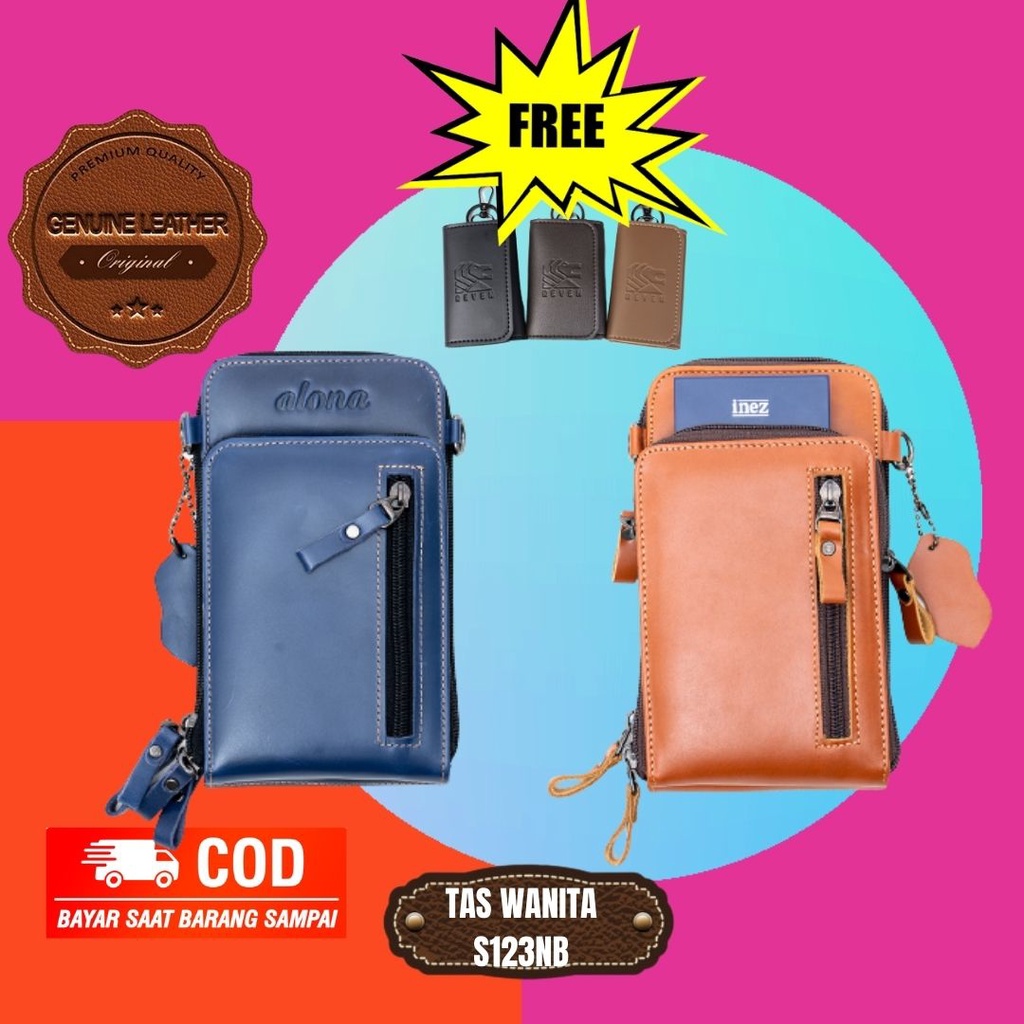 Tas Hp Selempang Wanita Kecil Kulit Handphone Slempang Kekinian Slempeng Lucu Sling Bag Selendang sl