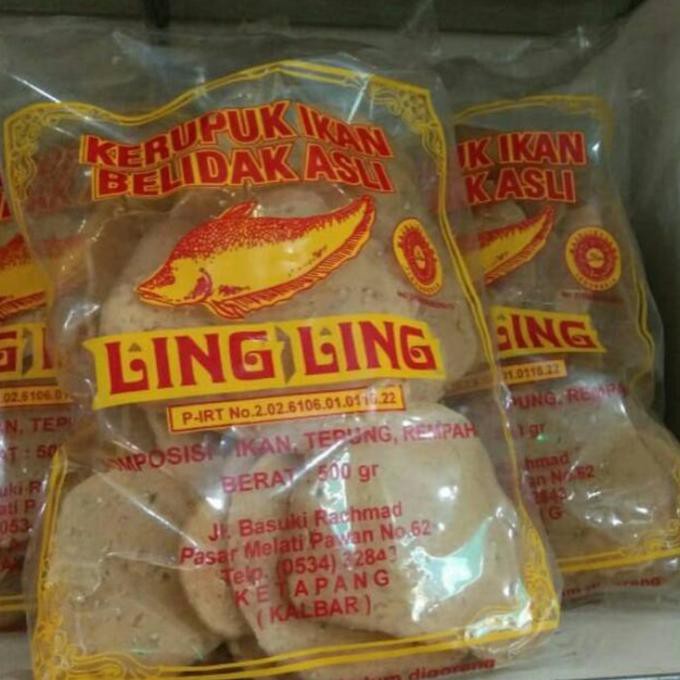 

Kerupuk ikan Belidak "Ling Ling