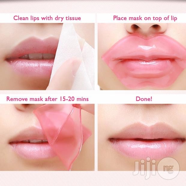 Masker Bibir Pink/Collagen Lips