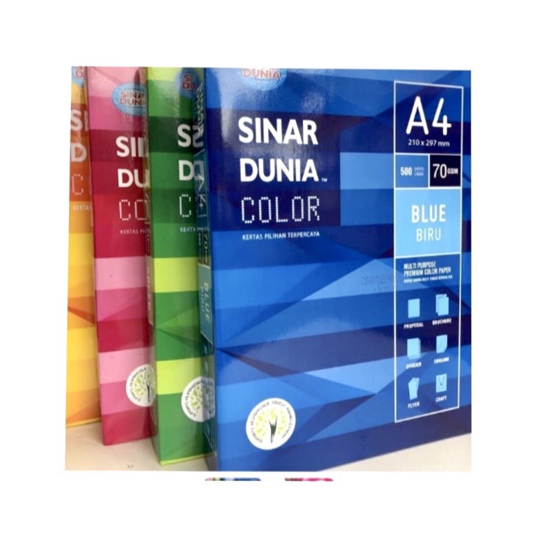 

KERTAS HVS WARNA A4