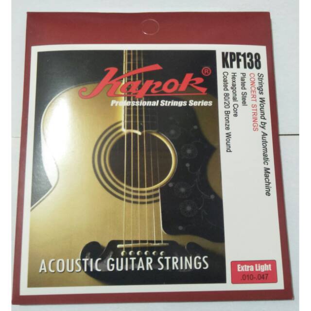 Senar / Tali gitar kapok KPF138 original